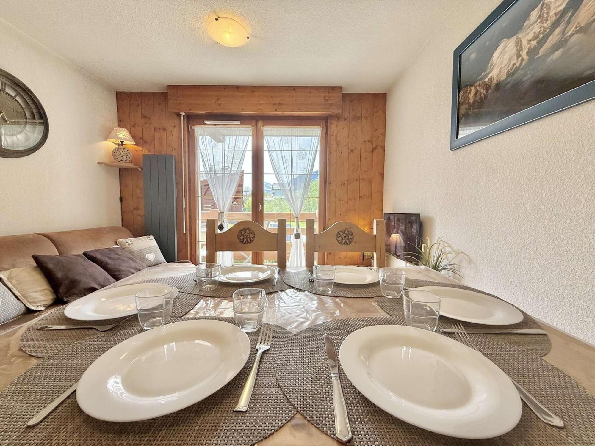 Appartement 2 Pieces Cabine A Praz-Sur-Arly - 6 Personnes Avec Parking - Fr-1-603-10 Exteriér fotografie