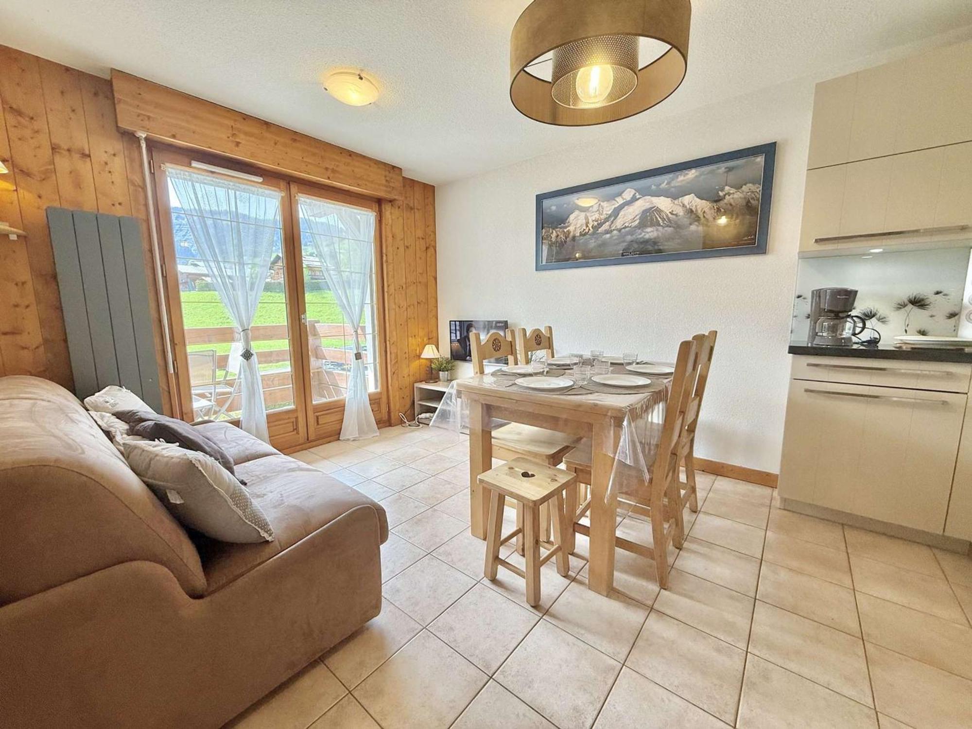 Appartement 2 Pieces Cabine A Praz-Sur-Arly - 6 Personnes Avec Parking - Fr-1-603-10 Exteriér fotografie